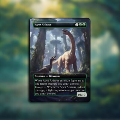 Apex Altisaur MTG Proxy