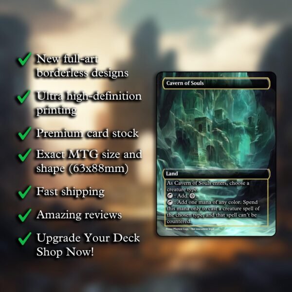 Cavern of Souls MTG Proxy - Image 2
