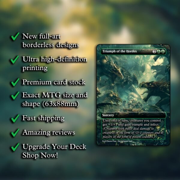 Triumph of the Hordes MTG Proxy - Image 2