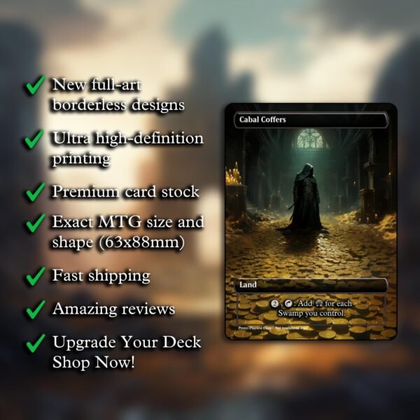 Cabal Coffers MTG Proxy - Image 2