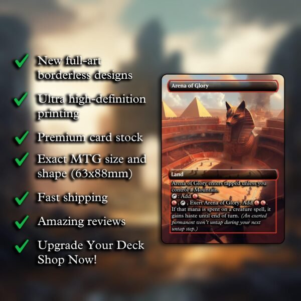 Arena of Glory MTG Proxy - Image 2