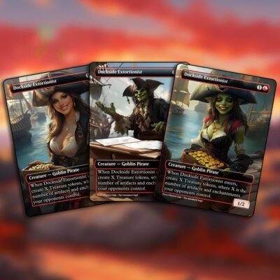 Dockside Extortionist MTG Proxy - Multiple Designs