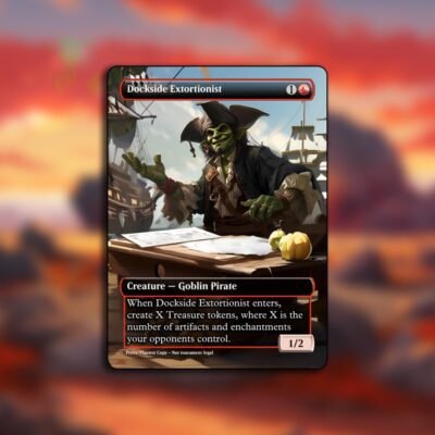 Dockside Extortionist MTG Proxy - Multiple Designs