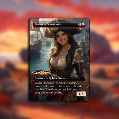 Dockside Extortionist MTG Proxy - Multiple Designs