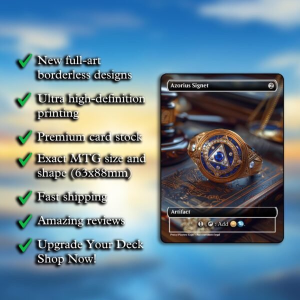 Azorius Signet MTG Proxy - Image 2
