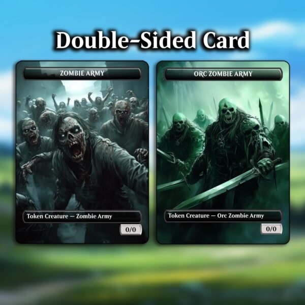 Zombie Army - Orc Army Token Proxy - Double-Sided Tokens - Multiple Designs - Image 4