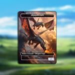 6/6 Dragon Token MTG Proxy – Double-Sided