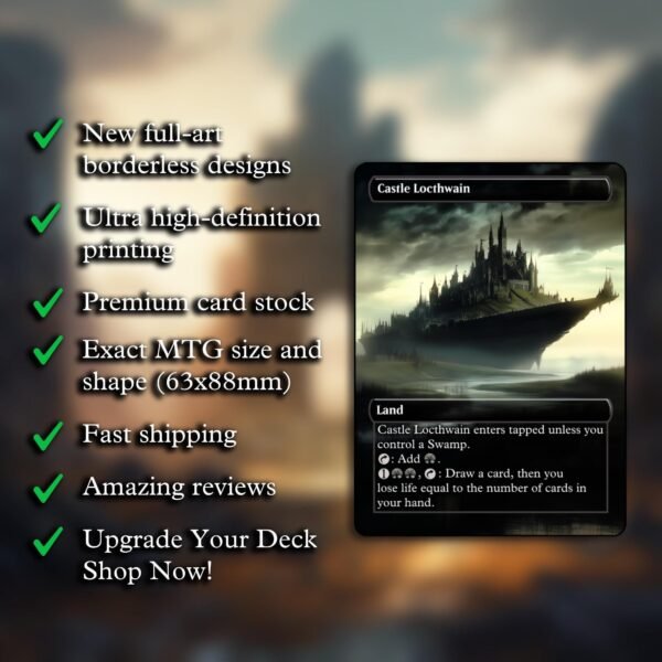 Castle Locthwain MTG Proxy - Image 2