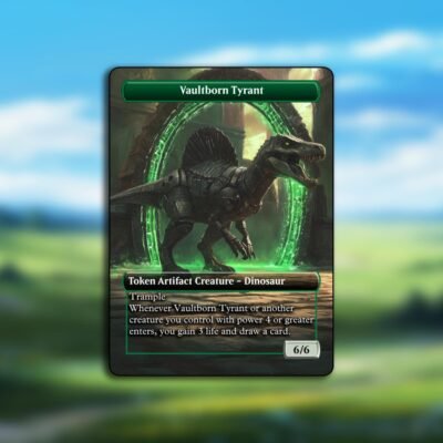 Vaultborn Tyrant Token MTG Proxy
