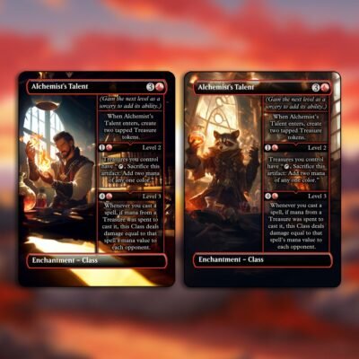 Alchemist's Talent MTG Proxy - Multiple Designs