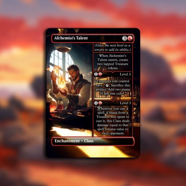 Alchemist's Talent MTG Proxy - Multiple Designs - Image 3