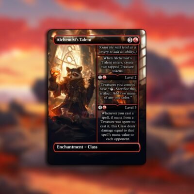 Alchemist's Talent MTG Proxy - Multiple Designs