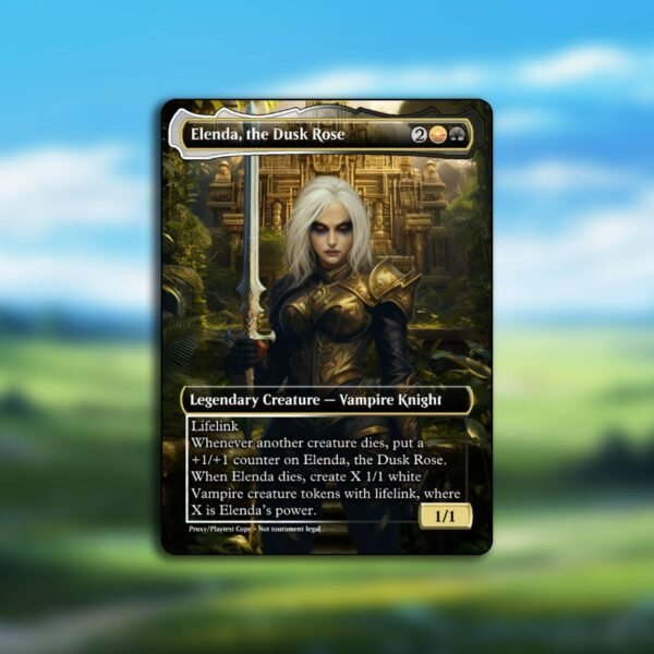 Elenda, the Dusk Rose MTG Proxy