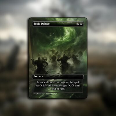 Toxic Deluge MTG Proxy