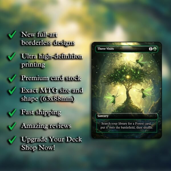 Three Visits MTG Proxy - Image 2