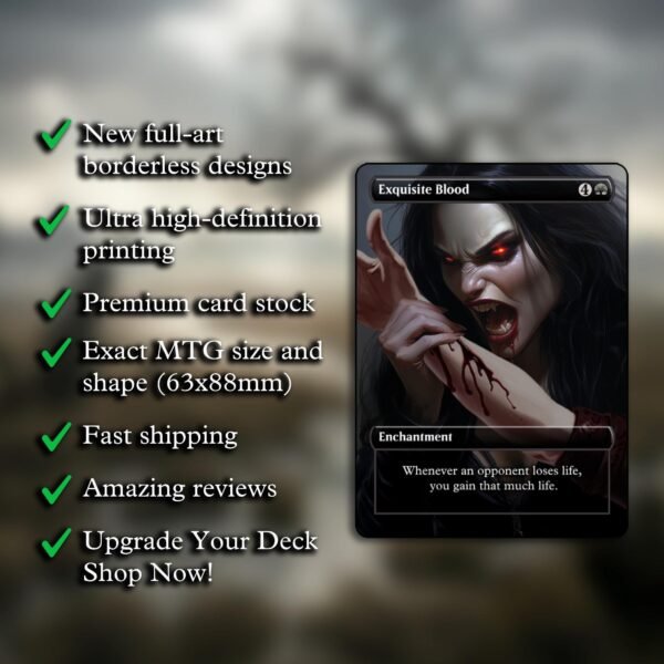 Exquisite Blood MTG Proxy - Image 2