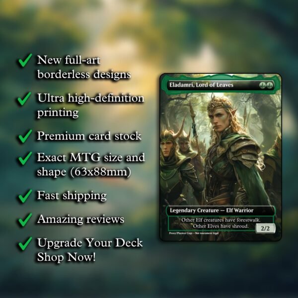 Eladamri, Lord of Leaves MTG Proxy - Image 2
