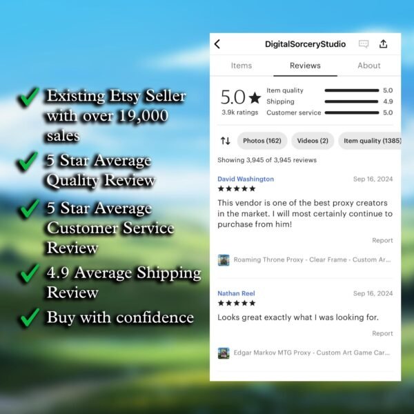 Three Visits MTG Proxy - Image 7