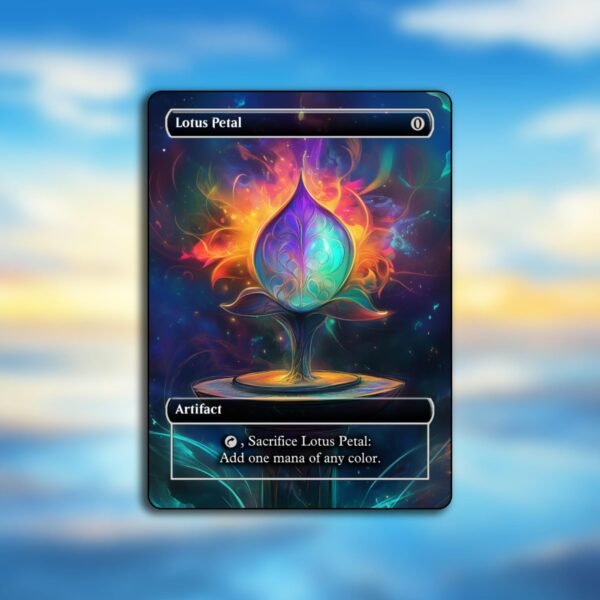 Lotus Petal MTG Proxy - Multiple Designs - Image 3