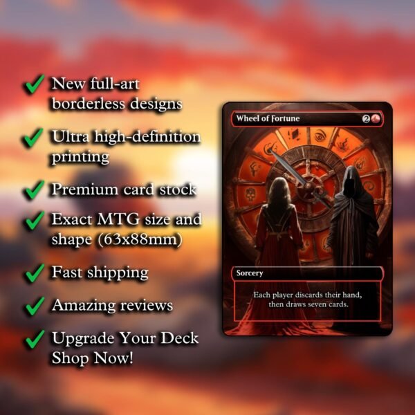 Wheel of Fortune MTG Proxy - Image 2