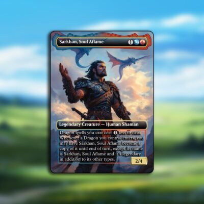 Sarkhan Soul Aflame MTG Proxy