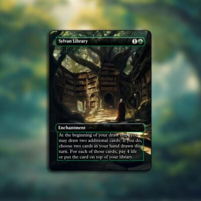 Sylvan Library MTG Proxy