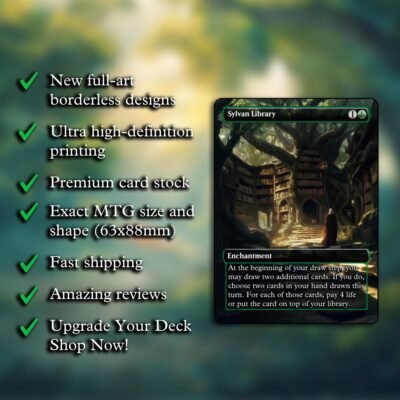 Sylvan Library MTG Proxy