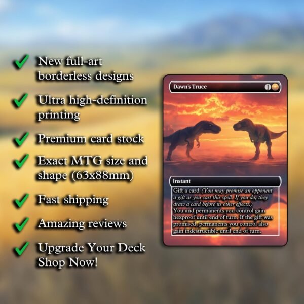 Dawn's Truce MTG Proxy - Image 2