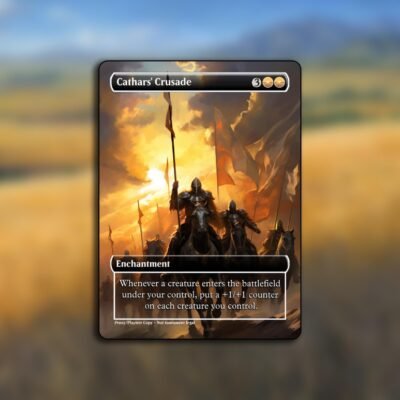 Cathar's Crusade MTG Proxy