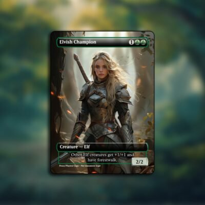 Elvish Champion MTG Proxy