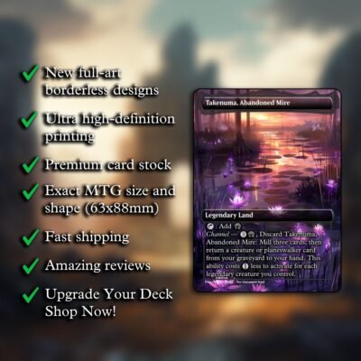 Takenuma, Abandoned Mire MTG Proxy