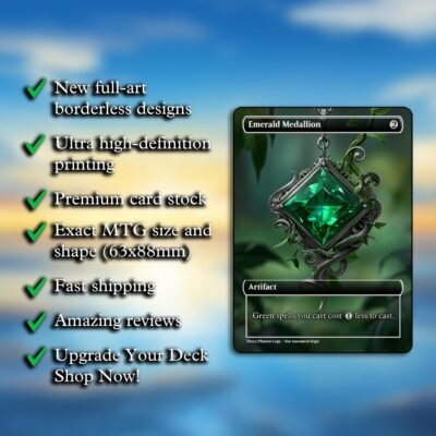 Emerald Medallion MTG Proxy