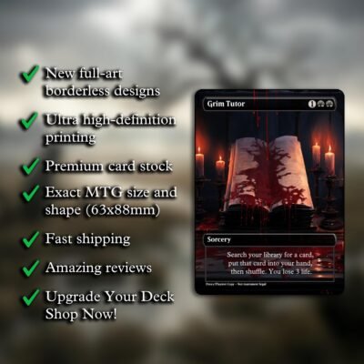 Grim Tutor MTG Proxy