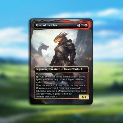 Rivaz of the Claw MTG Proxy