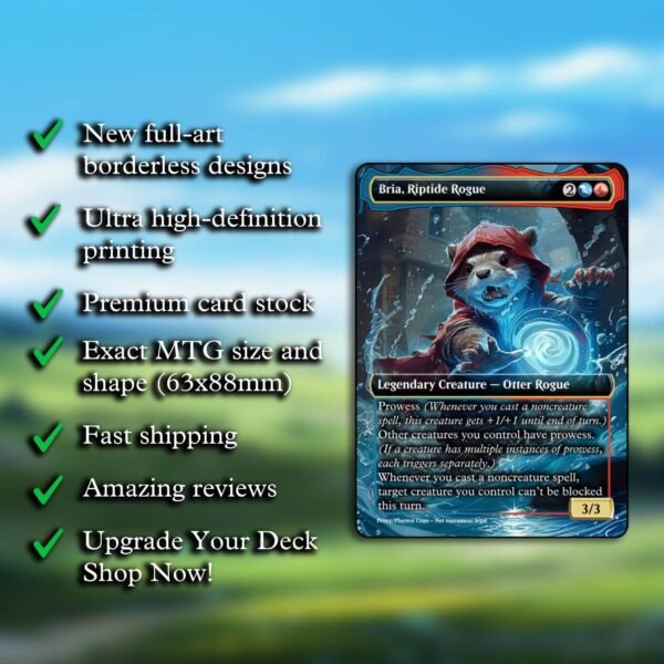 Bria, Riptide Rogue MTG Proxy - Image 3
