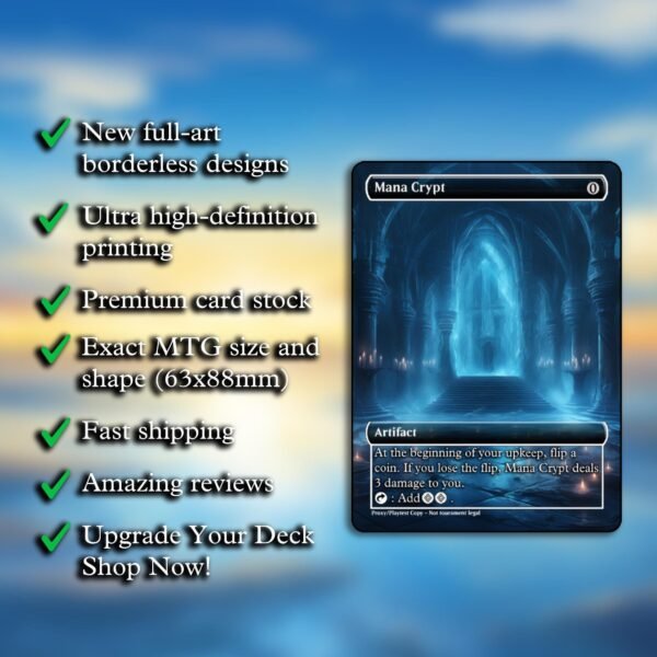 Mana Crypt MTG Proxy - Image 2