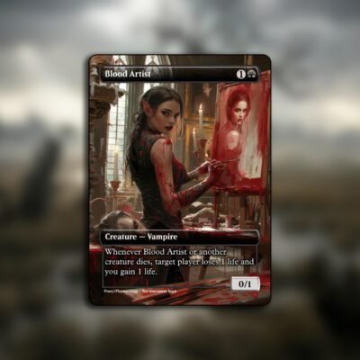 Blood Artist MTG Proxy