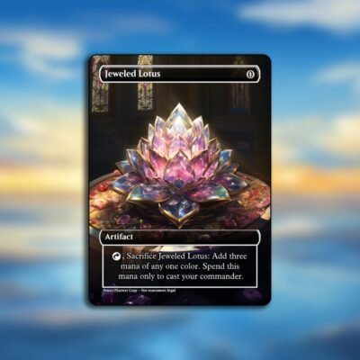 Jeweled Lotus MTG Proxy