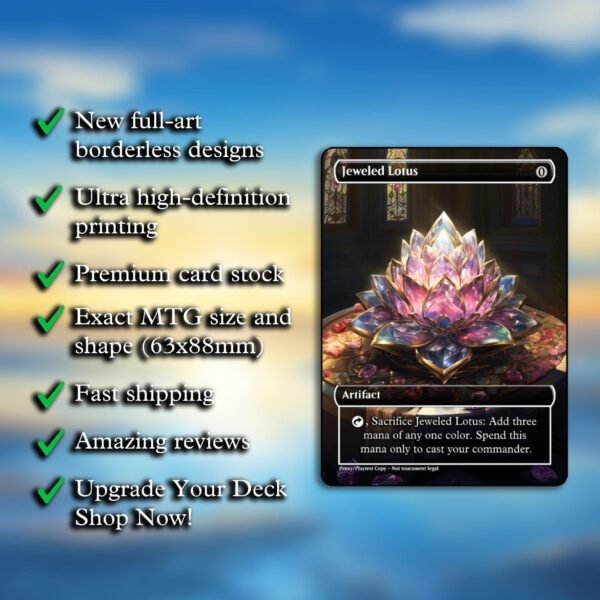 Jeweled Lotus MTG Proxy - Image 2