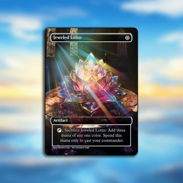 Jeweled Lotus MTG Proxy - Image 3