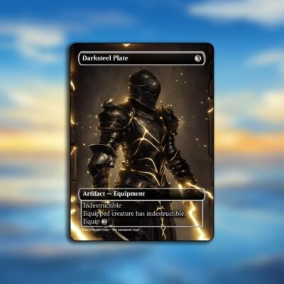Darksteel Plate MTG Proxy