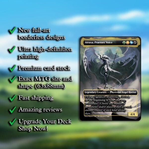 Atraxa, Praetor's Voice MTG Proxy - Image 2