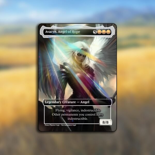 Avacyn, Angel of Hope MTG Proxy - Image 3