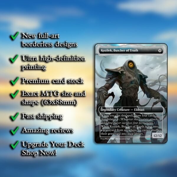 Kozilek, Butcher of Truth MTG Proxy - Image 2