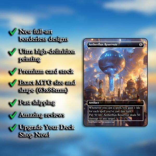 Aetherflux Reservoir MTG Proxy - Image 2