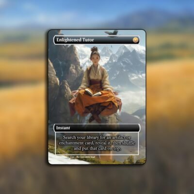 Enlightened Tutor MTG Proxy