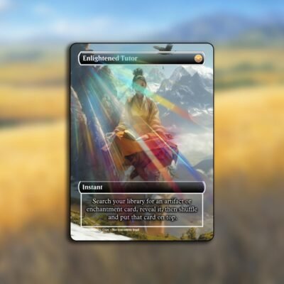 Enlightened Tutor MTG Proxy