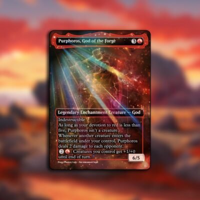 Purphoros, God of the Forge MTG Proxy