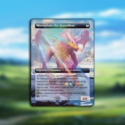 Morophon, the Boundless MTG Proxy