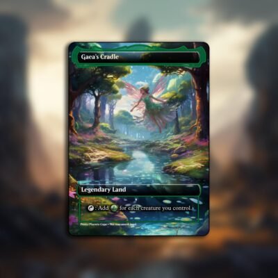 Gaea's Cradle MTG Proxy